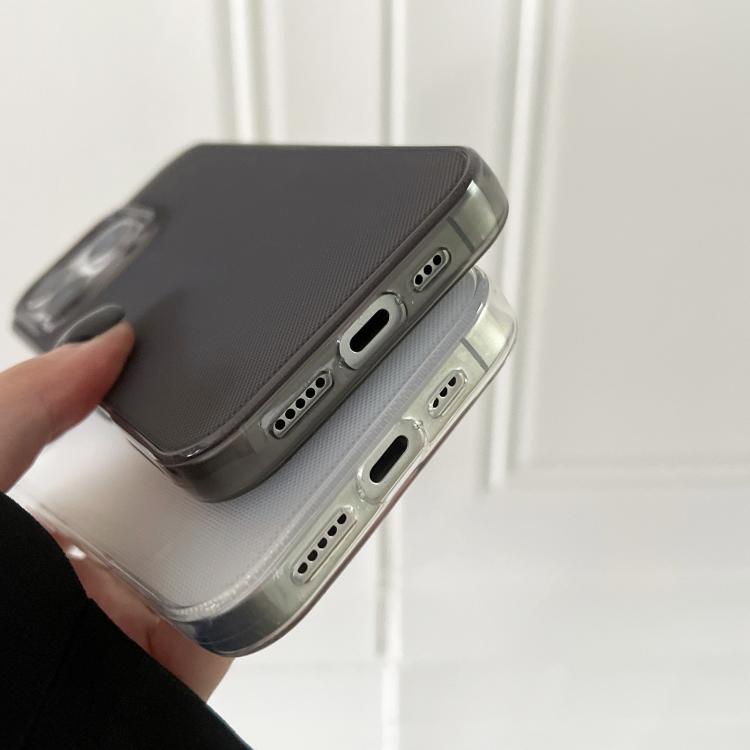 Funda de TPU transparente y cómoda para iPhone 13 mini (verde)