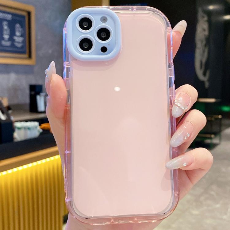 Funda de TPU + PC con MagSafe de colores vibrantes para iPhone 16 Pro (rosa)