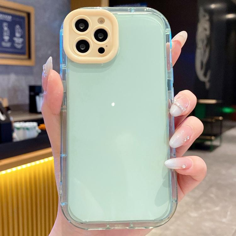Funda de TPU + PC con MagSafe de colores vibrantes para iPhone 15 Pro Max (verde)