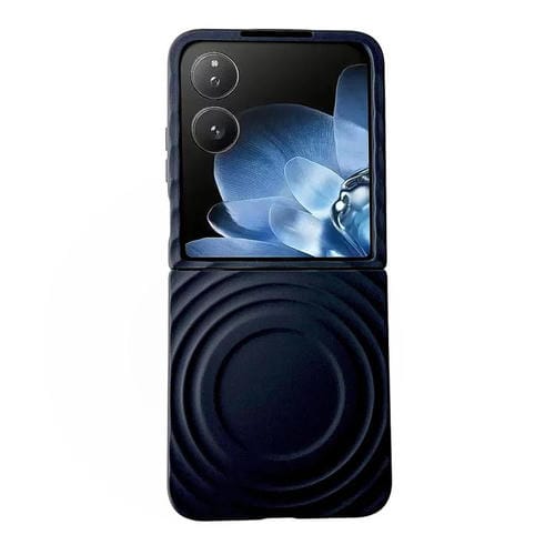 Funda para Xiaomi Mix Flip Wave Texture MagSafe Skin Feel PC (Negro)