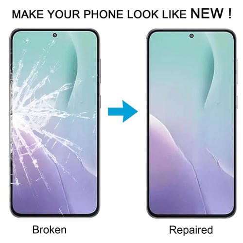 Glass Lens Outer Samsung Galaxy M56 SM-M566B Front Screen with OCA Adhesive (10 Units)