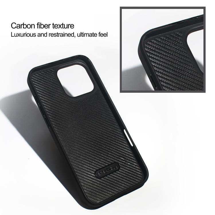Funda trasera MagSafe de PU con textura de lichi para iPhone 15 (azul)