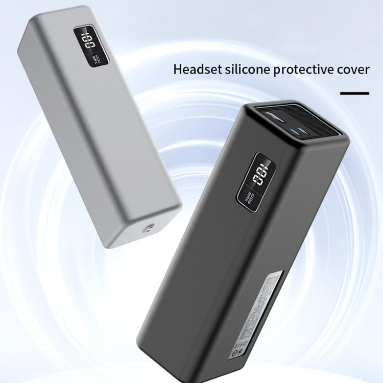 Funda protectora de silicona para batería externa CUKTECH 15 SE de 20000 mAh y 100 W (negra)