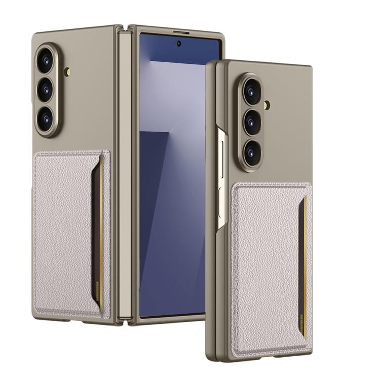 Funda ultrafina GKK para Samsung Galaxy Z Fold7 5G (gris titanio)