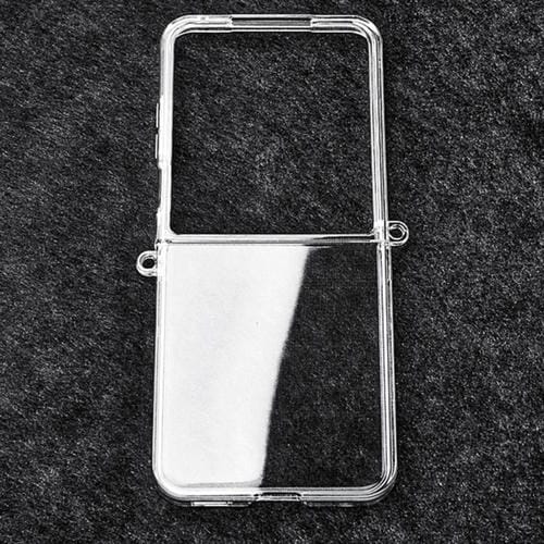 Funda transparente con hebilla lateral para Xiaomi Mix Flip 2, a prueba de golpes