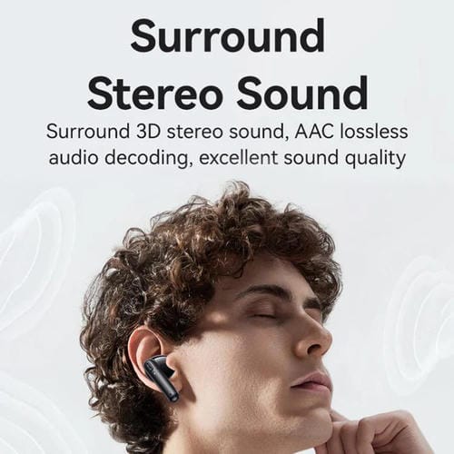 Auriculares inalámbricos Bluetooth USAMS Echo E03 TWS de media oreja (deslustrados)