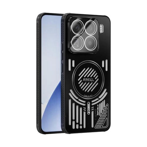 Funda para Xiaomi 15 Pro ABEEL Ice Fox Series con disipador de calor Magsafe (negra)