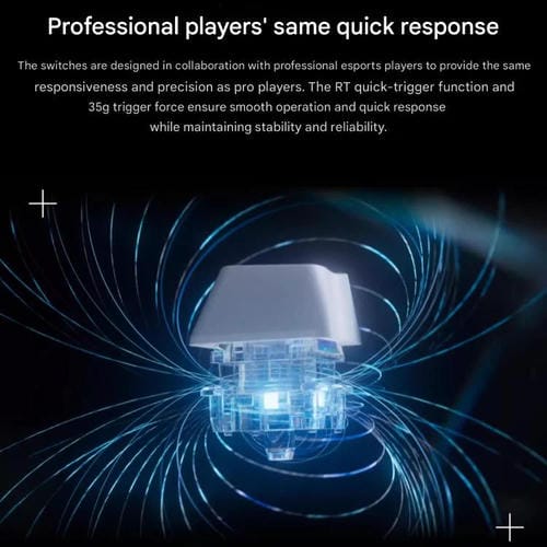 Teclado inalámbrico Logitech G PRO X TKL RAPID con interruptores magnéticos (Negro)