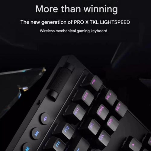 Teclado inalámbrico Logitech G PRO X TKL interruptores mecánicos GX-L (Negro)