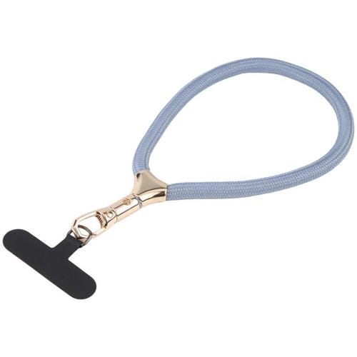 8mm Adjustable Gold Buckle Wrist Short Strap Anti-lost Mobile Phone Lanyard(Dark Grey)