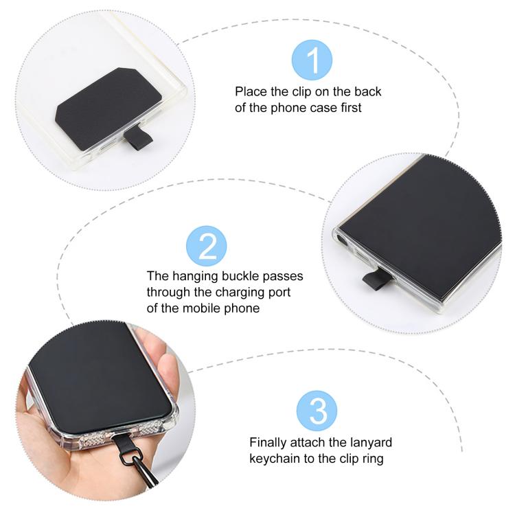 8mm Adjustable Gold Buckle Wrist Short Strap Anti-lost Mobile Phone Lanyard(Brown Dot Color)