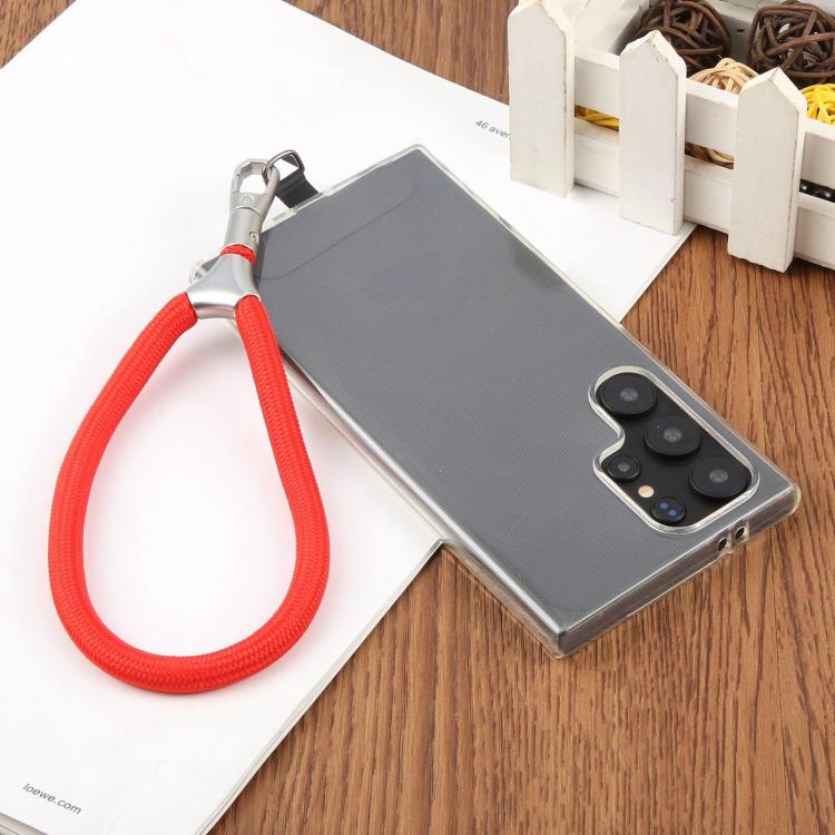 8mm Adjustable Silver Buckle Wrist Short Strap Anti-lost Mobile Phone Lanyard(Green Purple Colorful)