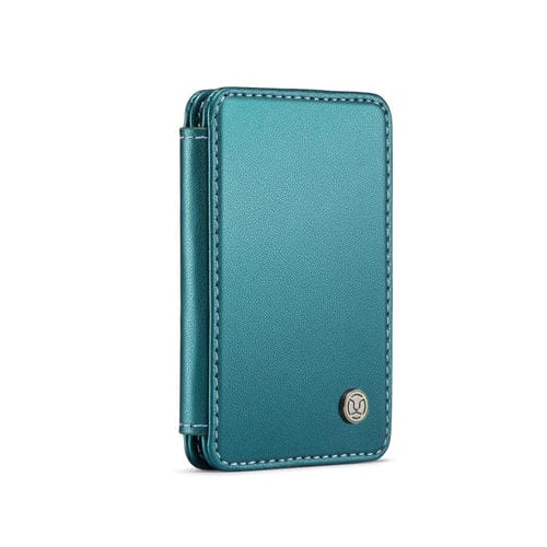 JEEHOOD J05 Bolsa para tarjetas magnéticas RFID de doble pliegue (azul y verde)