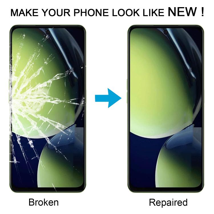 Lente de cristal exterior de pantalla frontal para OnePlus Nord CE 3 Lite 5G con adhesivo OCA ópticamente transparente