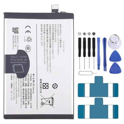 Reemplazo de batería BA90 de 6500 mAh para vivo Y300i