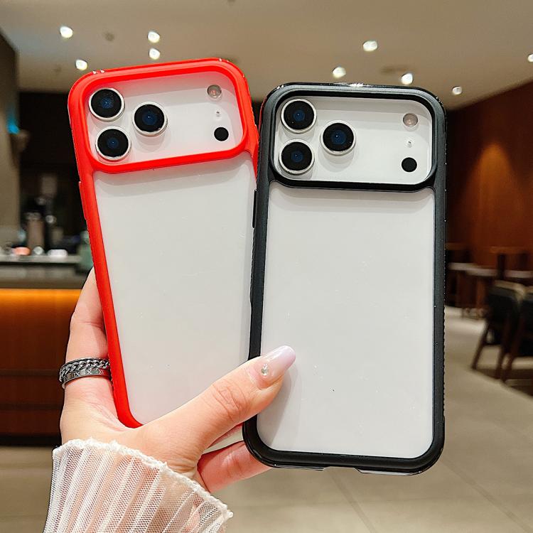 Funda de acrílico TPU transparente con borde liso para Samsung Galaxy S25+ / S24+ 5G (marrón)