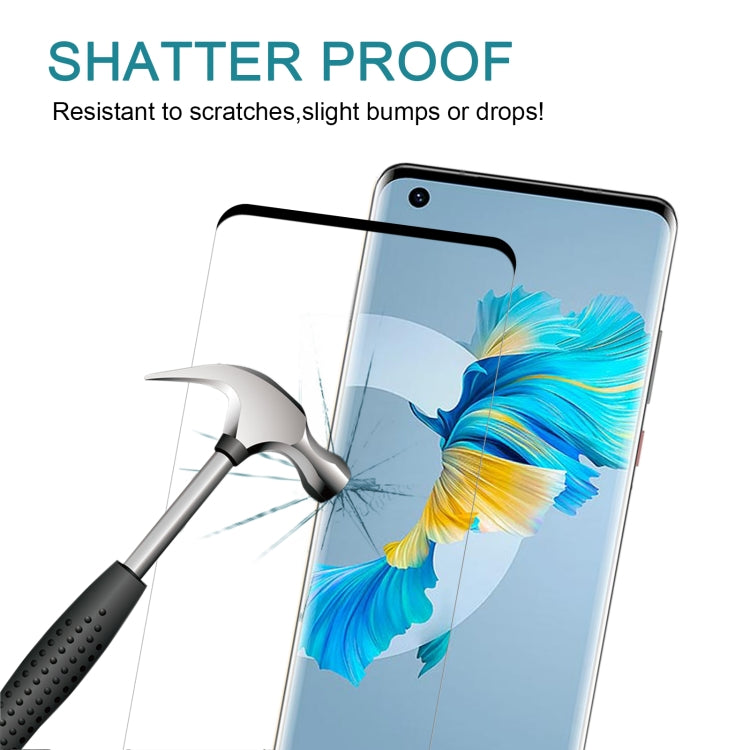 Para Huawei Mate 40 / Mate 40e 5g / Mate 40e 4g 9h 3D HD Curved Edge de borde de cristal templado