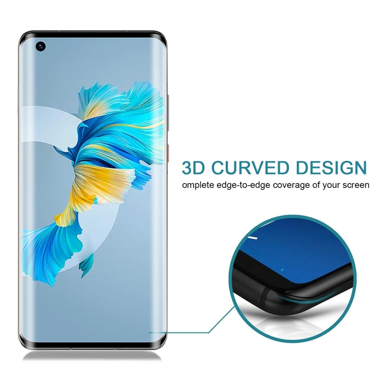 Para Huawei Mate 40 / Mate 40e 5g / Mate 40e 4g 9h 3D HD Curved Edge de borde de cristal templado
