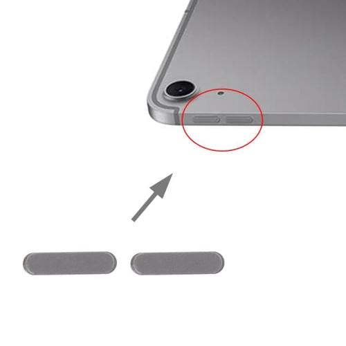 Botón de Control de Volumen Apple iPad Air 11 pulgadas (2024) y Air 13 pulgadas (2024) (Gris)