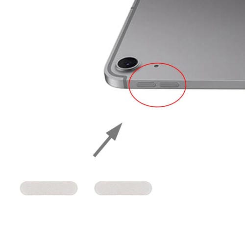 Volume Control Button for Apple iPad Air 11 and 13 inches (2024) (Starlight)