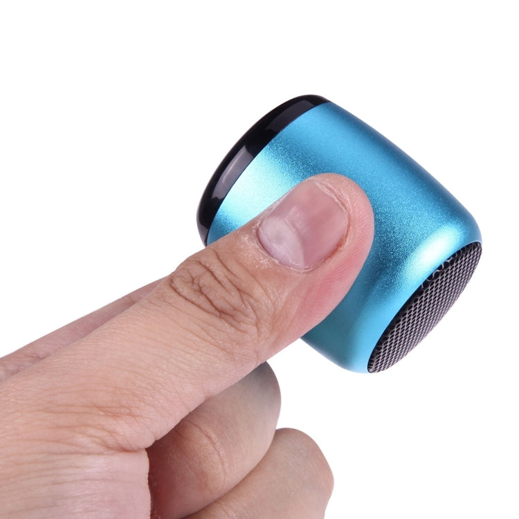 A1 Mini Altavoz Bluetooth Soporte Llamada y Foto Manos Libres Función TWS (Azul)