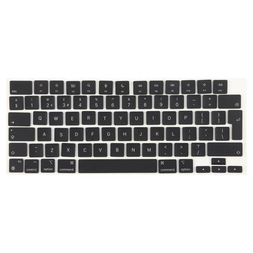 Teclas Apple MacBook Air 13.3 y 15.3 M2 A2681 A2941 Versão Inglês Reino Unido (Meia-noite)