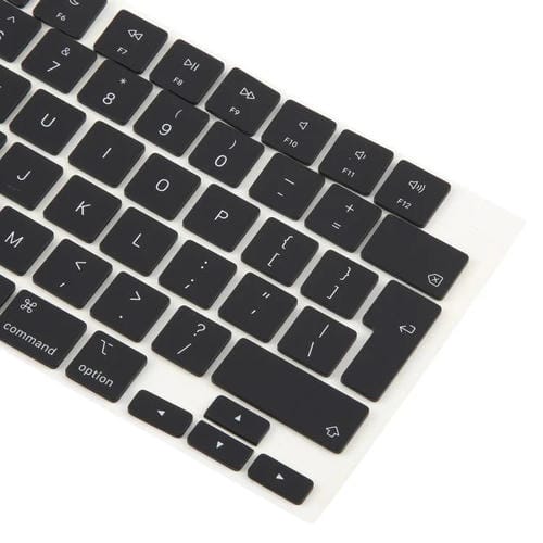 Teclas Apple MacBook Air 13.3 y 15.3 M2 A2681 A2941 Versão Inglês Reino Unido (Meia-noite)