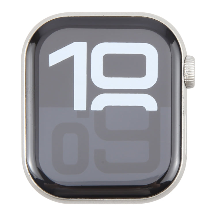 Pantalla Falsa para Apple Watch Series 10 42mm para Fotografiar Correa (Plateada)
