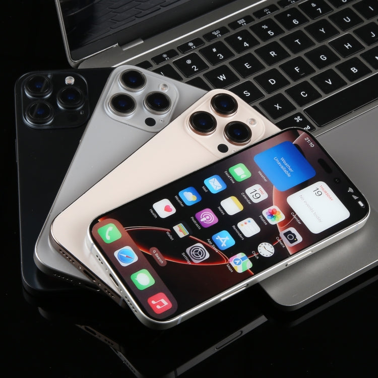 Modelo de Pantalla Falsa sin Función con Pantalla a Color para iPhone 16 Pro (Negro)