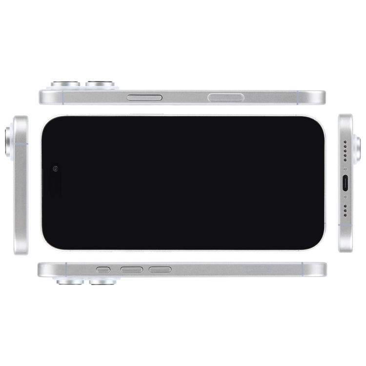 Modelo de Pantalla Falsa para iPhone 16 Plus (Blanco) sin Función