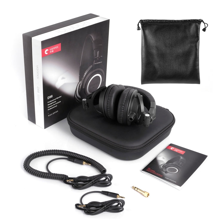Auriculares monitor Yanmai D98 grabación profesional (Gris plateado)