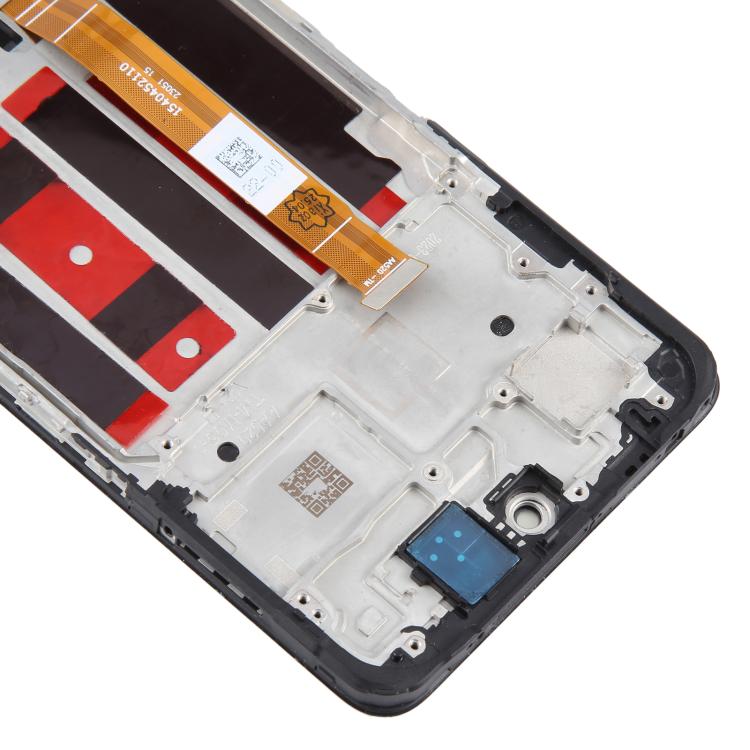 Full Screen with Frame for OnePlus Nord CE 3 Lite CPH2467 2465 (Black)