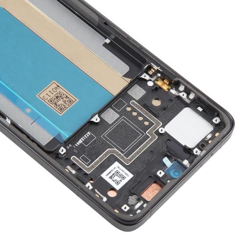 Ecrã Completo AMOLED Original para Xiaomi Poco F6 Pro com Moldura (Preto)