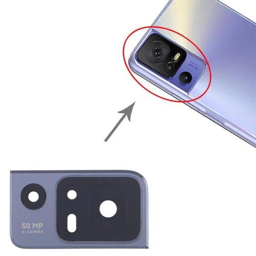 Lente de Cámara Trasera TCL 40 SE T610K (Negra)