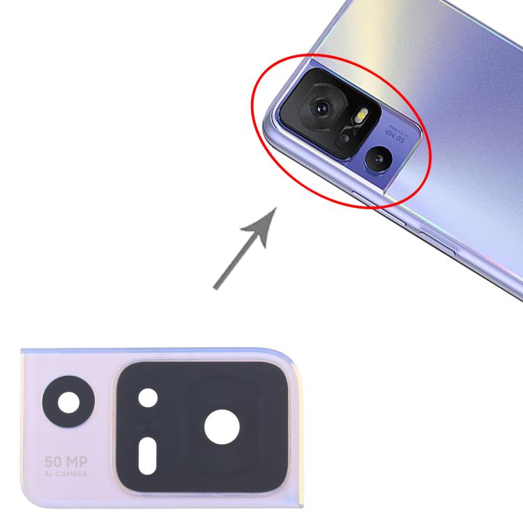 Lente de Cámara Trasera TCL 40 SE T610K (Morado)