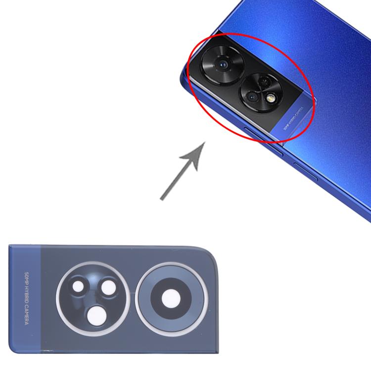 Rückseitige Kameraobjektiv TCL 50 5G (Schwarz)