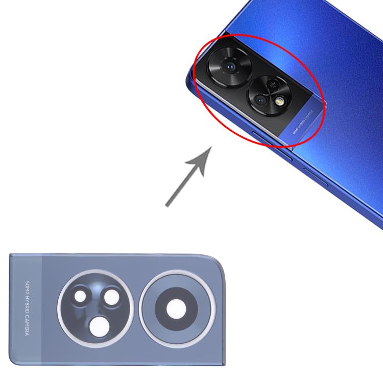 Rear Camera Lens TCL 50 XE (Blue)