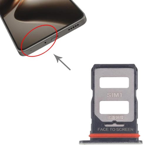 SIM-Kartenfach Xiaomi 14T 5G (Grün) (10 Stück)