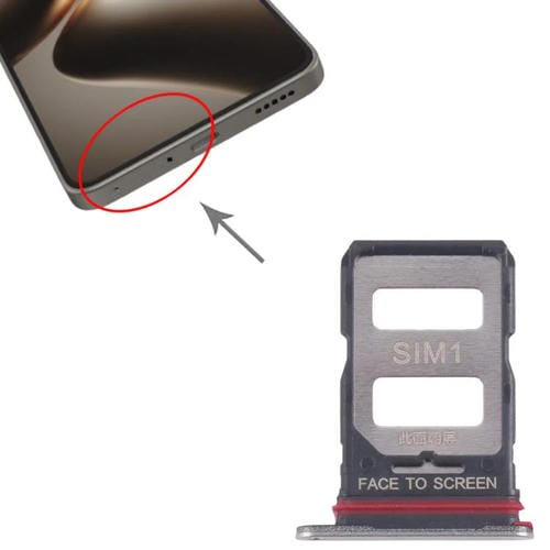 Vassoio scheda SIM Xiaomi 14T 5G (Dorata) (10 unità)