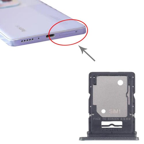 Vassoio scheda SIM e Micro SD Xiaomi Redmi Note 14 5G (10 unità) (Verde Scuro)