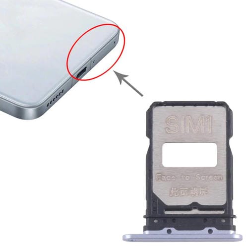 Bandeja Tarjeta SIM Xiaomi Poco F7 Pro (Azul) (10 Unidades)