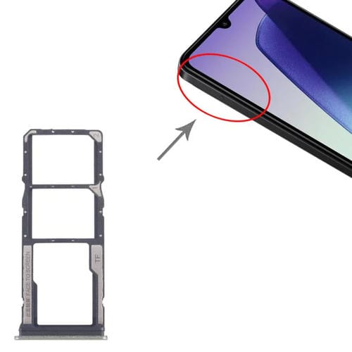 Vassoio Scheda SIM + Micro SD Xiaomi Redmi 14C 4G (Verde) (10 Unità)