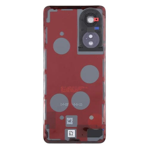 Coque arrière Oppo A58 4G CPH2529 avec couvercle de lentille d'appareil photo (vert)