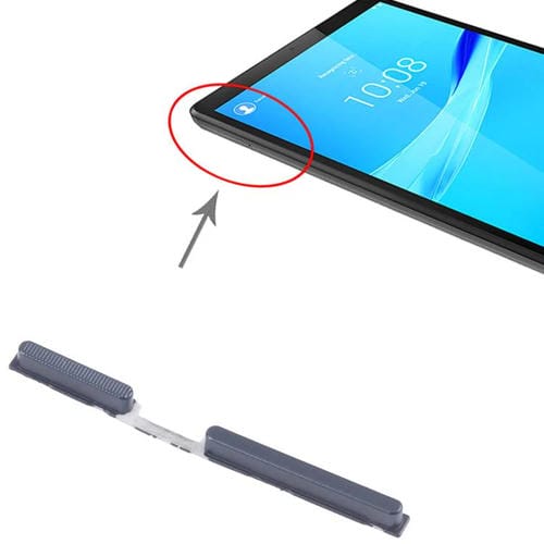 Bouton d'alimentation et de contrôle du volume Lenovo Tab M8 FHD TB-8705 (Noir)