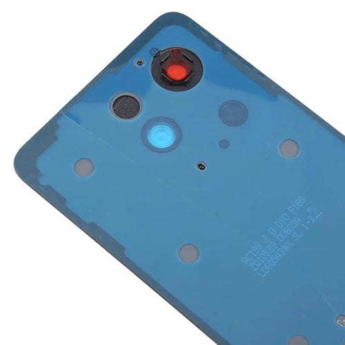 Rückseitiges Gehäuseabdeckung Oppo A3x und A3i mit Kameraglasabdeckung (Schwarz)