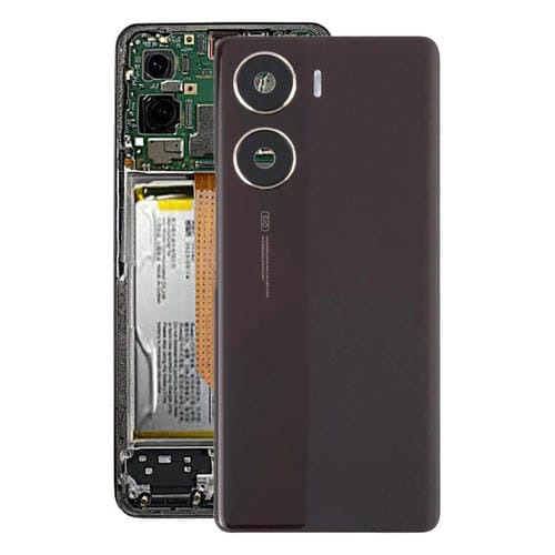 Tampa Traseira da Bateria Vivo V29e com Lente da Câmara (Vermelha)