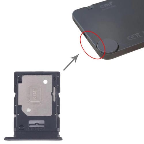 Vassoio SIM Dual + Micro SD Nothing Phone 1 (Nero)