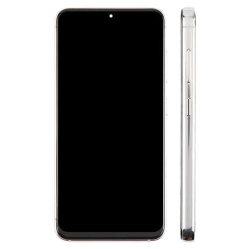 Pantalla LCD TFT de 5,96 pulgadas para Samsung Galaxy S23 SM-S911B, versión UE, digitalizador completo con marco, sin identificación de huellas dactilares (plateado)