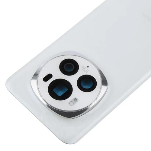 Carcasa trasera con tapa para lente de cámara para Honor Magic6 Pro (blanca)
