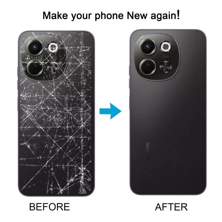 Carcasa trasera original para Tecno Spark 30 5G KL8 (blanca)